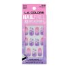 L.A. COLORS Frill Nail Tips, True Beauty, 33 Pieces