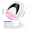 Rechargeable Nail Lamp Professional Gel Polish Dryer Lamps 33LED Light for Nails Manicure Machine Cordless Nail UV Lamp