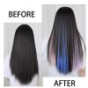 hair13pcs Hair Extension Clips 20 Inch Straight Hair Synthetic Fiber Hairpieces for Party