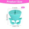 2Pcs Wearable Nail Polish Holder Ring Nail Polish Bottle Holder
