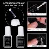 Nail Acrylic Powder and Liquid Monomer Nails Art Decoration For Manicure Set Nail Art Extension Acrylic Powder Nail Carving Tool