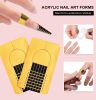 Full Acrylic Powder Set, 15ml Gel Manicure Kit With And 6W LED Light For Nail Extension DIY Complete Starter Kit