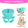 2Pcs Wearable Nail Polish Holder Ring Nail Polish Bottle Holder