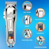 Hair Clipper Cordless Hair Trimmer for Men Professional Full Metal, Beard/Hair Cutting Grooming Kit USB Rechargeable
