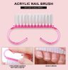 Full Acrylic Powder Set, 15ml Gel Manicure Kit With And 6W LED Light For Nail Extension DIY Complete Starter Kit