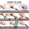 Nail Acrylic Powder and Liquid Monomer Nails Art Decoration For Manicure Set Nail Art Extension Acrylic Powder Nail Carving Tool