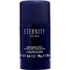 ETERNITY by Calvin Klein (Scent: Jasmine, Basil, Orange Blossom, Lily, Sandalwood, Option: MEN, size: 2.6 OZ)