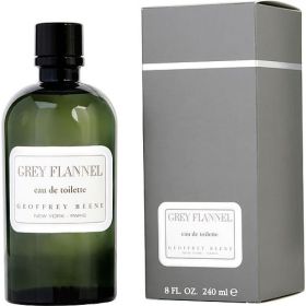 GREY FLANNEL by Geoffrey Beene (Scent: Galbanum, Neroli, Petitgrain, Bergamot, Lemon, Option: MEN, size: 8 oz)