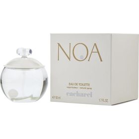 NOA by Cacharel (Scent: Peony, Peach, Freesia, White Musk, Green Notes, Plum, Lily of the Valley, Ylang-Ylang, Rose, Jasmine, Lily, Green Grass, Coffee, Vanilla, Cedar, Tonka Bean, Incense, Sandalwood, Coriander, Option: WOMEN, size: 1.7 OZ)