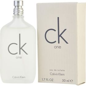 CK ONE by Calvin Klein (Scent: Bergamot, Papaya, Lemon, Mandarin Orange, Cardamom, Green Notes, Pineapple, Lily of the Valley, Jasmine, Orris Root, Rose, Violet, Nutmeg, Oakmoss, Cedar, Musk, Amber, Sandalwood, Option: UNISEX, size: 1.7 OZ)