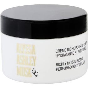 ALYSSA ASHLEY MUSK by Alyssa Ashley (Scent: Geranium, Rose, Musk, Oak Moss, Iris, Option: WOMEN, size: 8.5 OZ)