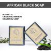 AILKE Skin Cleanser Moisturizing Soap For All Skin Types, With Bamboo Charcoal, Oil Control, Beauty Skin Care Cosmetics